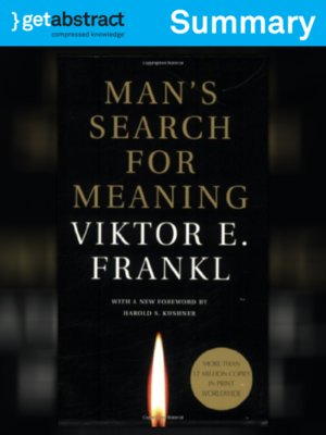 cover image of Man's Search for Meaning (Summary)